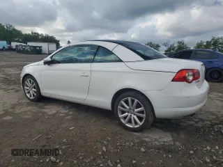 2011 Volkswagen Eos Komfort with VIN WVWBW7AH2BV003170, listed as a Copart auction lot 55771285 with 129,847 mi miles and Salvage Title. Bid and sale history available at DreamBid. Image 2.