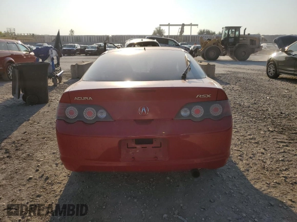 2004 Acura RSX with VIN JH4DC54894S013098, listed as a Copart auction lot 65931834 with 212,902 mi miles and Salvage title. Bid and sale history available at DreamBid. Image 6.