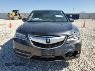2016 Acura MDX w/Tech with VIN 5FRYD3H43GB009530, listed as a Copart auction lot 46064515 with 0 mi miles and Salvage Title. Bid and sale history available at carsss.com. Image 5.