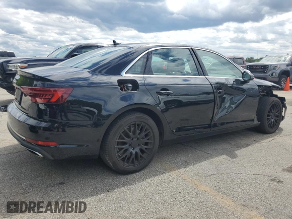2019 Audi A4 Premium z VIN WAUGMAF43KA021826, wystawiony jako Copart lot #54604085 z przebiegiem 77 590 mil mil oraz Szkoda całkowita • Salvage title. Historia ofert i sprzedaży dostępna na DreamBid. Obrazek 3.