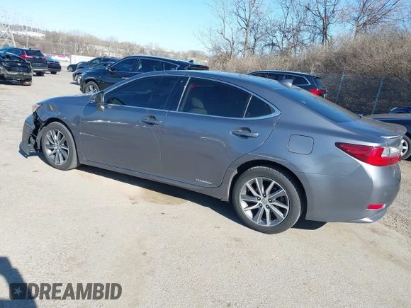 2017 Lexus ES 300h with VIN JTHBW1GG7H2145843, listed as a IAAI auction lot 41860553 with 129,906 mi miles and . Bid and sale history available at DreamBid. Image 3.