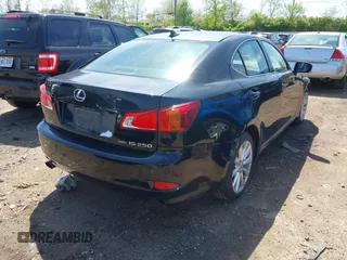 2009 Lexus IS 250 z VIN JTHCK262195029730, wystawiony jako IAAI lot #42134410 z przebiegiem 173 039 mil mil oraz . Historia ofert i sprzedaży dostępna na DreamBid. Obrazek 4.