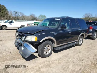 1999 Ford Expedition XLT with VIN 1FMRU1762XLA80627, listed as a Copart auction lot 48008355 with 92,978 mi miles and Salvage title. Bid and sale history available at DreamBid. Image 1.