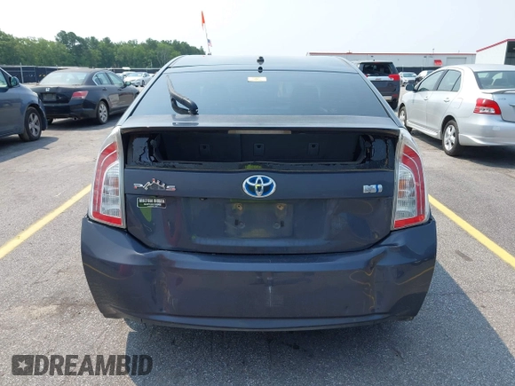 2015 Toyota Prius Four with VIN JTDKN3DU3F0458455, listed as a IAAI auction lot 42389286 with 215,703 mi miles and . Bid and sale history available at DreamBid. Image 16.