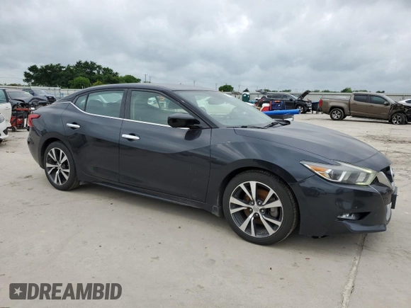 2017 Nissan Maxima SV with VIN 1N4AA6AP7HC385380, listed as a Copart auction lot 55068645 with 130,359 mi miles and Clean Title. Bid and sale history available at carsss.com. Image 4.
