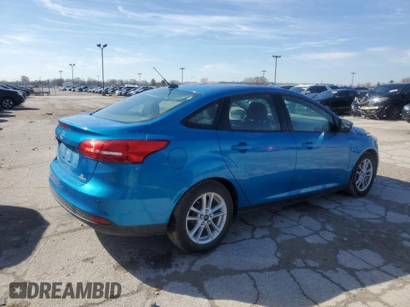 2016 Ford Focus SE with VIN 1FADP3F28GL398046, listed as a Copart auction lot 49261035 with 98,376 mi miles and Salvage Title. Bid and sale history available at carsss.com. Image 3.