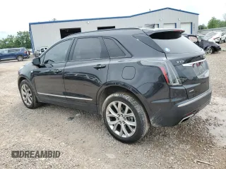 2020 Cadillac XT5 Sport AWD with VIN 1GYKNGRSXLZ161151, listed as a Copart auction lot 64041905 with 37,468 mi miles and Salvage title. Bid and sale history available at DreamBid. Image 2.