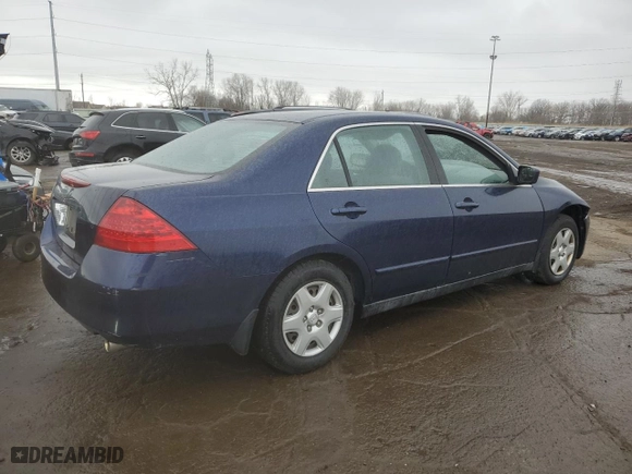 2006 Honda Accord Sdn LX with VIN 1HGCM56426A078485, listed as a Copart auction lot 41501465 with 65,005 mi miles and Clean Title. Bid and sale history available at carsss.com. Image 3.
