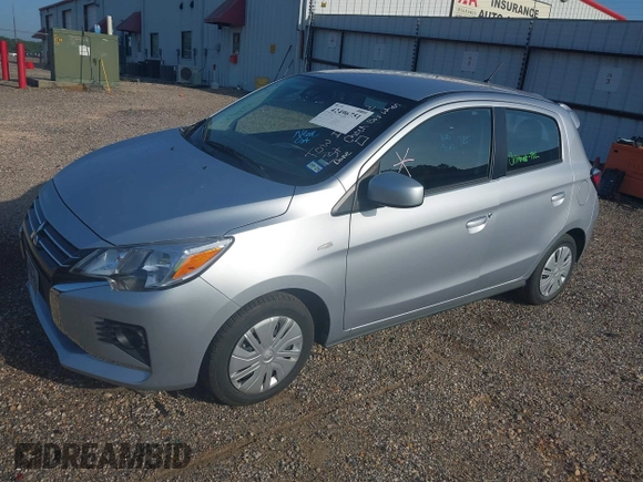 2024 Mitsubishi Mirage ES z VIN ML32AUHJ2RH019158, wystawiony jako IAAI lot #42496751 z przebiegiem 9 663 mil mil oraz . Historia ofert i sprzedaży dostępna na DreamBid. Obrazek 23.