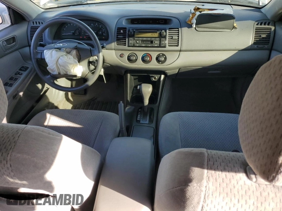 2004 Toyota Camry LE with VIN 4T1BE32K24U265992, listed as a Copart auction lot 53761975 with 97,006 mi miles and Salvage Title. Bid and sale history available at DreamBid. Image 8.