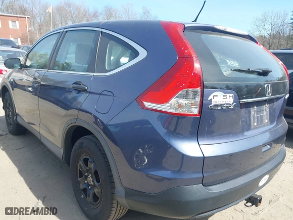 2013 Honda CR-V LX with VIN 2HKRM4H38DH658563, listed as a IAAI auction lot 42076946 with 201,334 mi miles. Bid and sale history available at carsss.com. Image 3.