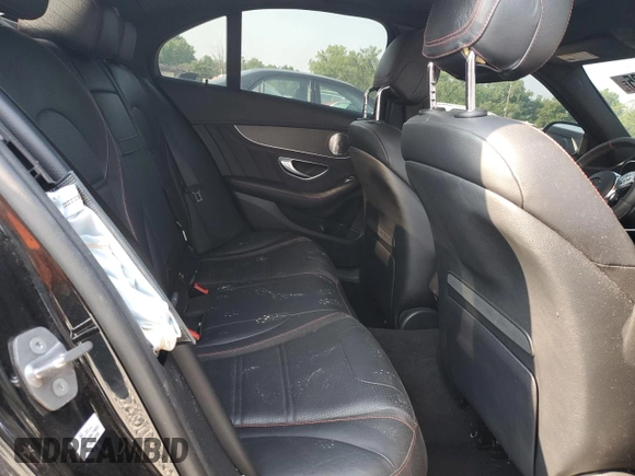 2020 Mercedes-Benz C 43 AMG z VIN WDDWF6EB8LR555001, wystawiony jako Copart lot #58660435 z przebiegiem 62 546 mil mil oraz Szkoda całkowita • Salvage title. Historia ofert i sprzedaży dostępna na DreamBid. Obrazek 10.