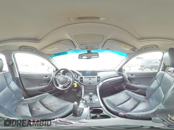 2012 Acura TSX Technology with VIN JH4CU2F63CC000665, listed as a Copart auction lot 55163745 with 234,814 mi miles and Salvage title. Bid and sale history available at DreamBid. Image 14.