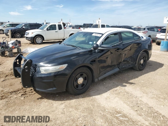 2014 Ford Police Interceptor with VIN 1FAHP2L81EG148870, listed as a Copart auction lot 73039214 with 255,800 mi miles and Salvage title. Bid and sale history available at DreamBid. Image 1.