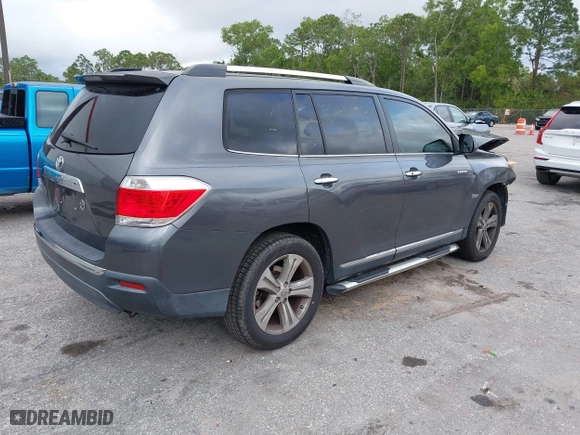 2012 Toyota Highlander Limited with VIN 5TDYK3EH5CS065327, listed as a IAAI auction lot 41624847 with 187,059 mi miles. Bid and sale history available at carsss.com. Image 4.