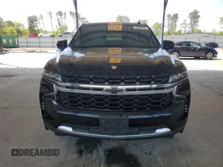 2023 Chevrolet Tahoe LS z VIN 1GNSCMKD5PR356819, wystawiony jako Copart lot #52676795 z przebiegiem 5 624 mil mil oraz Szkoda całkowita • Salvage title. Historia ofert i sprzedaży dostępna na DreamBid. Obrazek 5.