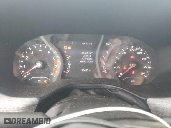 2022 Jeep Compass Latitude Lux z VIN 3C4NJDFB3NT127175, wystawiony jako Copart lot #60349925 z przebiegiem 58 465 mil mil oraz Szkoda całkowita • Salvage title. Historia ofert i sprzedaży dostępna na DreamBid. Obrazek 9.