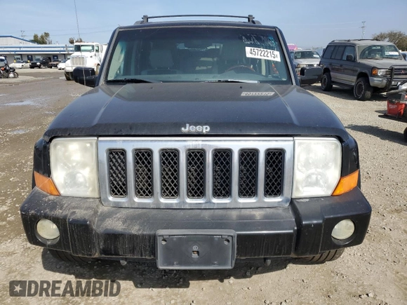 2007 Jeep Commander Overland with VIN 1J8HG68287C628266, listed as a Copart auction lot 45722215 with 137,325 mi miles and Clean title. Bid and sale history available at DreamBid. Image 5.
