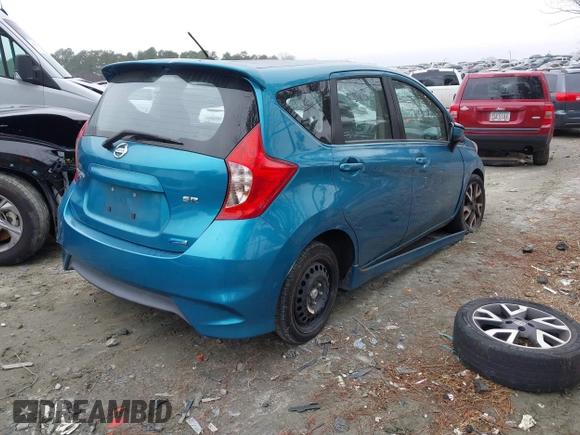 2015 Nissan Note S Plus with VIN 3N1CE2CP3FL391419, listed as a IAAI auction lot 41509097 with 121,094 mi miles and . Bid and sale history available at DreamBid. Image 4.