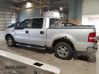 2008 Ford F-150 XLT with VIN 1FTPW12V28FB77007, listed as a Copart auction lot 63075875 with 193,461 mi miles and Clean title. Bid and sale history available at DreamBid. Image 2.