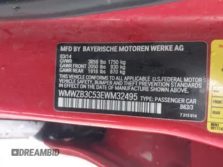2014 MINI Countryman with VIN WMWZB3C53EWM32495, listed as a IAAI auction lot 41949096 with 161,524 mi miles and . Bid and sale history available at DreamBid. Image 9.