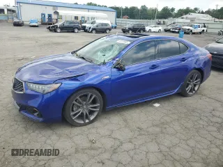 2019 Acura TLX w/A-Spec Pkg with VIN 19UUB3F69KA001543, listed as a Copart auction lot 62479905 with 132,651 mi miles and Salvage title. Bid and sale history available at DreamBid. Image 1.