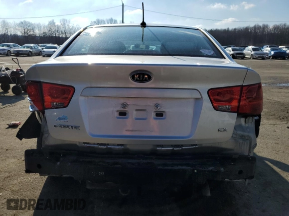 2012 Kia Forte EX with VIN KNAFU4A24C5607156, listed as a Copart auction lot 47144835 with 126,003 mi miles and Salvage Title. Bid and sale history available at carsss.com. Image 6.