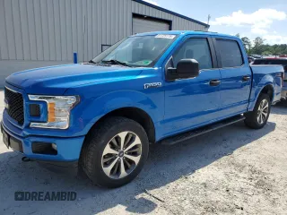 2019 Ford F-150 XL with VIN 1FTEW1EP0KFA30941, listed as a Copart auction lot 61725175 with 69,256 mi miles and Salvage title. Bid and sale history available at DreamBid. Image 1.
