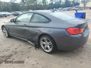 2015 BMW 4 Series 428i xDrive with VIN WBA3N5C59FK198817, listed as a Copart auction lot 50234525 with 134,233 mi miles and Salvage title. Bid and sale history available at DreamBid. Image 2.