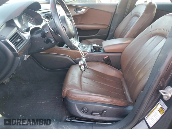 2014 Audi A7 Prestige with VIN WAU2MAFC8EN123024, listed as a Copart auction lot 42687595 with Not provided miles and Clean title. Bid and sale history available at DreamBid. Image 7.