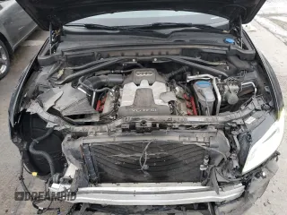 2017 Audi SQ5 Premium Plus with VIN WA1CCAFPXHA001512, listed as a Copart auction lot 87606795 with 62,501 mi miles and Salvage Title. Bid and sale history available at carsss.com. Image 12.