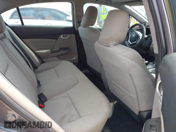 2014 Honda Civic Sedan EX with VIN 19XFB2F88EE083124, listed as a IAAI auction lot 41897043 with 141,407 mi miles. Bid and sale history available at carsss.com. Image 8.