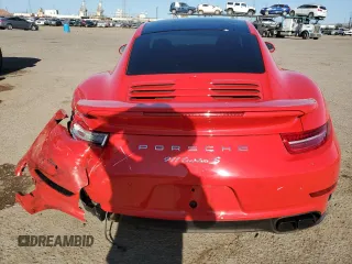 2015 Porsche 911 Turbo S with VIN WP0AD2A9XFS166153, listed as a Copart auction lot 49815853 with 20,184 mi miles. Bid and sale history available at carsss.com. Image 6.