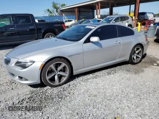 2008 BMW 6 Series 650i z VIN WBAEA53518CV91793, wystawiony jako Copart lot #49534835 z przebiegiem 130 766 mil mil oraz Szkoda całkowita • Salvage title. Historia ofert i sprzedaży dostępna na DreamBid. Obrazek 1.