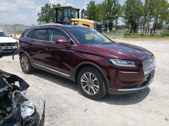 2022 Lincoln Nautilus Reserve with VIN 2LMPJ8K94NBL00197, listed as a Copart auction lot 60036803 with 8,333 mi miles. Bid and sale history available at carsss.com. Image 4.