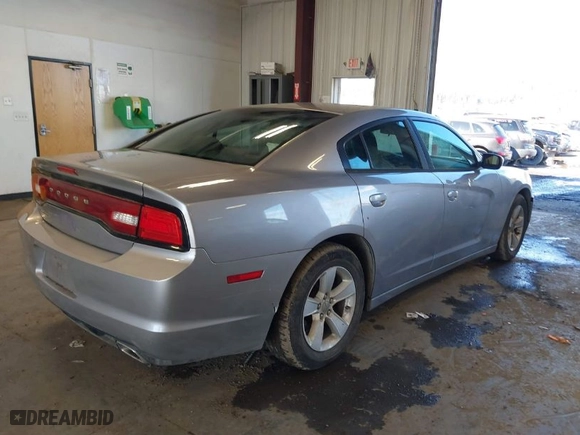 2014 Dodge Charger SE with VIN 2C3CDXBG1EH168337, listed as a IAAI auction lot 41661529 with 151,924 mi miles. Bid and sale history available at carsss.com. Image 4.
