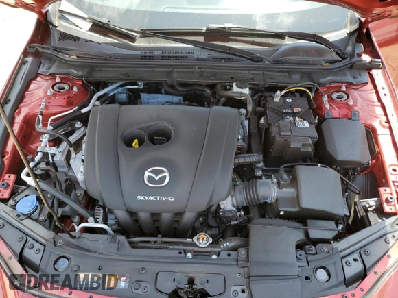 2021 Mazda 3 Premium with VIN JM1BPAML4M1317178, listed as a Copart auction lot 56008305 with 104,380 mi miles and Salvage title. Bid and sale history available at DreamBid. Image 12.