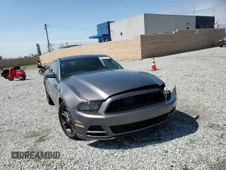 2014 Ford Mustang V6 with VIN 1ZVBP8AMXE5201707, listed as a Copart auction lot 49221165 with 164,123 mi miles and Salvage Title. Bid and sale history available at carsss.com. Image 10.