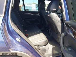 2021 BMW X3 sDrive30i with VIN 5UXTY3C08M9E91116, listed as a IAAI auction lot 41799060 with 25,049 mi miles. Bid and sale history available at carsss.com. Image 8.