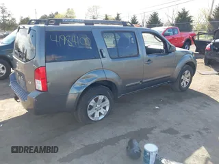 2006 Nissan Pathfinder SE z VIN 5N1AR18W66C674102, wystawiony jako IAAI lot #41984100 z przebiegiem 274 803 mil mil oraz . Historia ofert i sprzedaży dostępna na DreamBid. Obrazek 4.