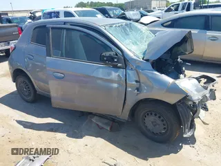 2021 Mitsubishi Mirage ES with VIN ML32AUHJ1MH003042, listed as a IAAI auction lot 41968504 with Not provided miles and . Bid and sale history available at DreamBid. Image 1.