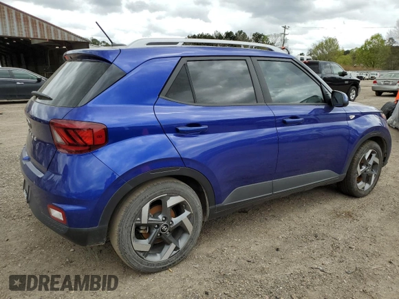 2023 Hyundai Venue Limited with VIN KMHRC8A37PU224340, listed as a Copart auction lot 49255025 with 75,994 mi miles and Salvage Title. Bid and sale history available at DreamBid. Image 3.