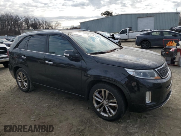 2014 Kia Sorento SX Limited with VIN 5XYKW4A75EG451940, listed as a Copart auction lot 42764645 with 127,024 mi miles and Clean Title. Bid and sale history available at carsss.com. Image 4.