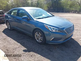 2017 Hyundai Sonata SE with VIN 5NPE24AF6HH468226, listed as a IAAI auction lot 41781837 with 176,095 mi miles and . Bid and sale history available at DreamBid. Image 1.