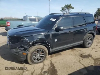 2024 Ford Bronco Sport Big Bend z VIN 3FMCR9B63RRF12482, wystawiony jako Copart lot #51689485 z przebiegiem 4 201 mil mil oraz Szkoda całkowita • Salvage title. Historia ofert i sprzedaży dostępna na DreamBid. Obrazek 1.