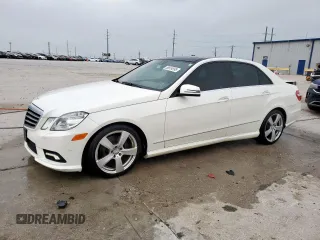 2011 Mercedes-Benz E 350 Luxury with VIN WDDHF5GB5BA499404, listed as a Copart auction lot 58554995 with 121,827 mi miles and Salvage title. Bid and sale history available at DreamBid. Image 1.