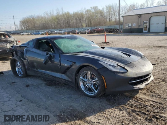 2017 Chevrolet Corvette 2LT z VIN 1G1YD2D79H5120543, wystawiony jako Copart lot #52300175 z przebiegiem 34 812 mil mil oraz Czysty tytuł • Clean title. Historia ofert i sprzedaży dostępna na DreamBid. Obrazek 4.