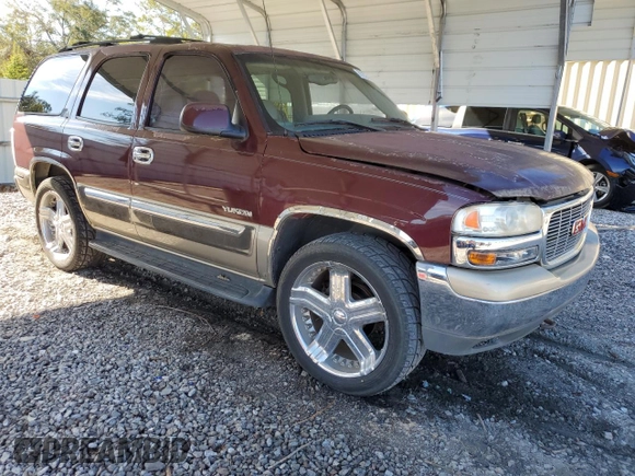 2000 GMC Yukon SLT with VIN 1GKEC13T2YJ160545, listed as a Copart auction lot 80202424 with 160,846 mi miles and Salvage Title. Bid and sale history available at carsss.com. Image 4.