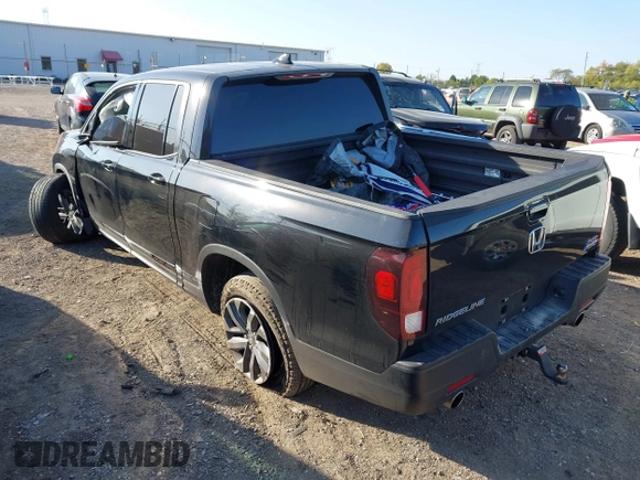 2023 Honda Ridgeline Sport z VIN 5FPYK3F1XPB033766, wystawiony jako IAAI lot #40557075 z przebiegiem Nie podano mil oraz . Historia ofert i sprzedaży dostępna na DreamBid. Obrazek 3.