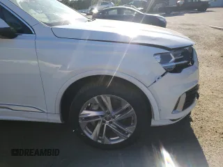 2020 Audi Q7 Premium Plus with VIN WA1LJAF72LD011187, listed as a Copart auction lot 64399252 with 32,573 mi miles and . Bid and sale history available at DreamBid. Image 9.